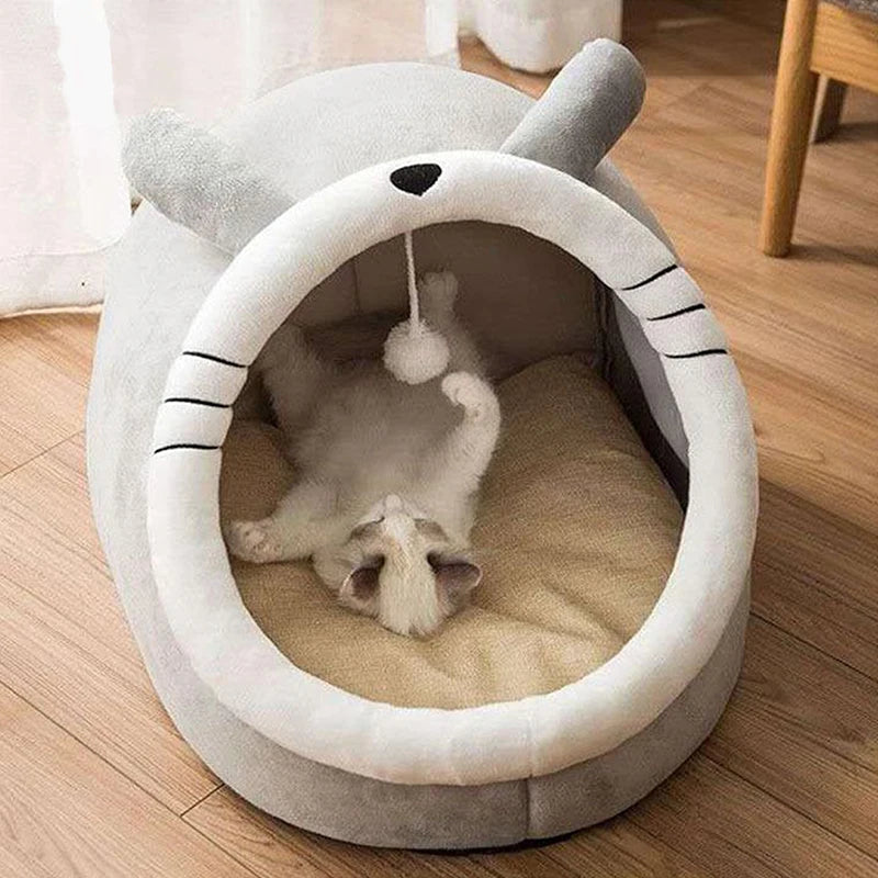 🐾 Cozy Cave Cat Bed – Deep Sleep & Comfort
Give your cat a warm, safe place to relax, sleep, and feel protected.
